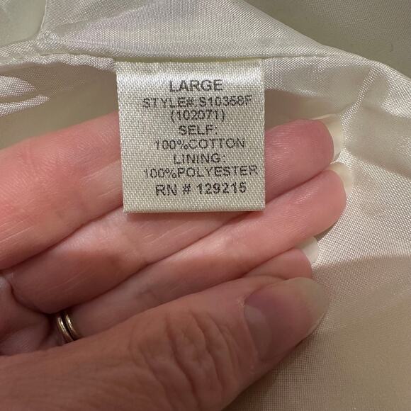 Anthropologie COMME TOI Polka Dot SKIRT with POCKETS Cottagecore Large - Picture 8 of 8